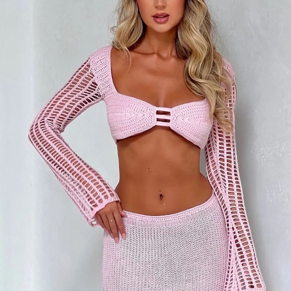 MACAULEY TOP - PINK : BABY PINK - S / PINK